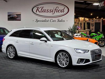 White Used 2019 Audi A4 S-Line Estate | £16,299 (Fair price)