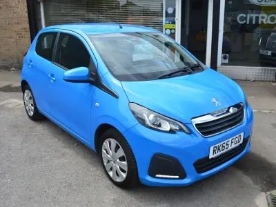 Used Peugeot 108 Active 2015 Blue Hatchback