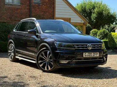 Used VW Tiguan R-line 190 HP (139 kW) 2020 Black SUV