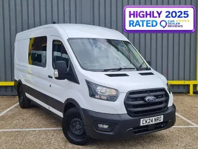 Used Ford Transit Trend 130 HP (95 kW) 2024 White Van