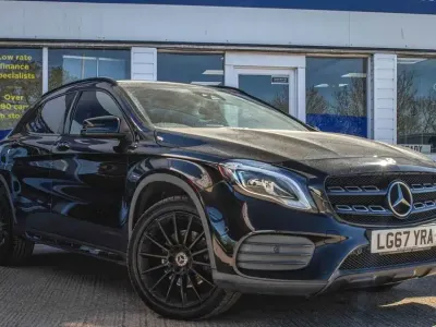 Used Mercedes GLA220 AMG Line Premium Plus 177 HP (130 kW) 2017 Black SUV