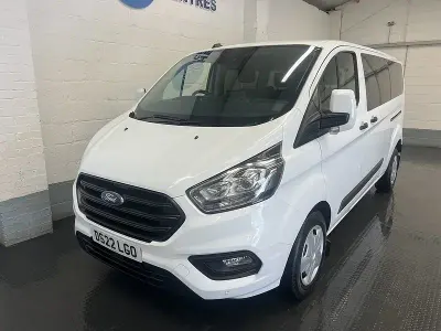 Begagnad Ford Transit Custom Trend 2022 Vit Kombi