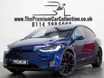 Used Tesla Model X Performance 580 kW (789 HP) 2020 Blue SUV