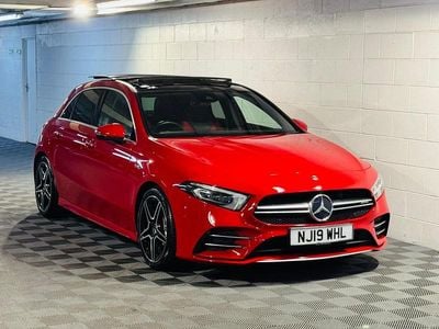 Red Used 2019 Mercedes A35 AMG Premium Plus Hatchback | £23,989 (Good price)