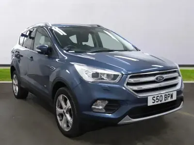 Used Ford Kuga Titanium X 182 HP (133 kW) 2018 Blue SUV
