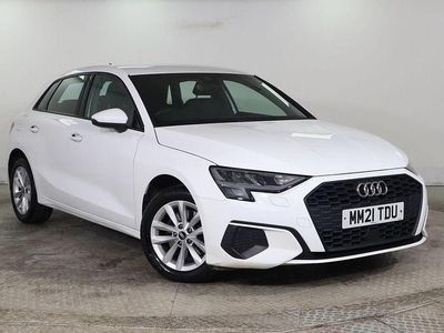 Used Audi A3 Sportback Design 150 HP (110 kW) 2021 White Hatchback