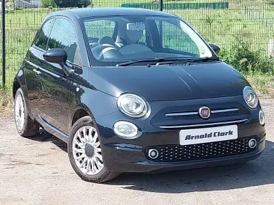 Used Fiat 500 Lounge 69 HP (50 kW) 2020 Black Hatchback
