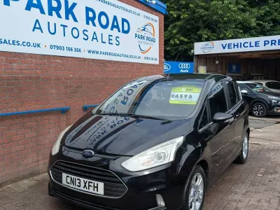 Used Ford B-MAX Zetec 90 HP (66 kW) 2013 Black MPV