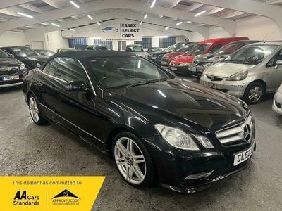 Used Mercedes E250 204 HP (150 kW) 2012 Black Cabriolet