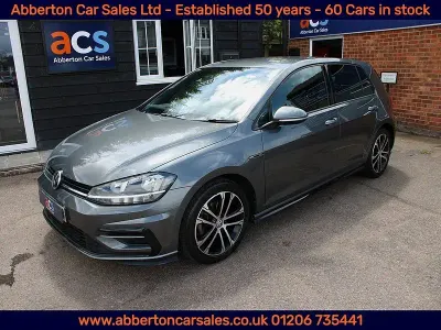 Used VW Golf VII R-line 150 HP (110 kW) 2017 Grey Hatchback
