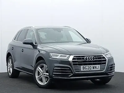 Used Audi Q5 S-Line 190 HP (139 kW) 2020 Grey SUV