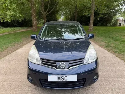 Używany Nissan Note Tekna 110 KM (80 kW) 2009 Niebieski Hatchback