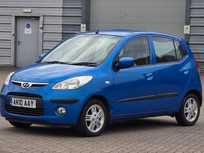 Used Hyundai i10 Comfort 2010 Blue Hatchback