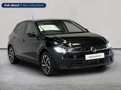 New VW Polo Match 2026 Black Hatchback