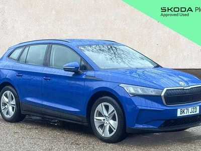 Used Skoda Enyaq iV ecoSuite 131 kW (179 HP) 2021 Blue SUV