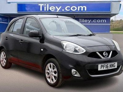 Used Nissan Micra Acenta 2016 Black Hatchback