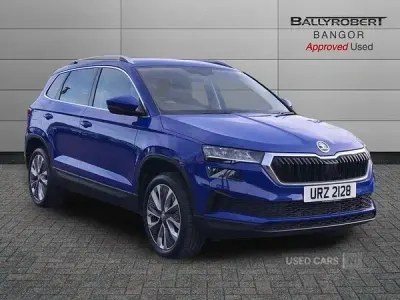 Used Skoda Karoq SE L 150 HP (110 kW) 2023 Blue SUV