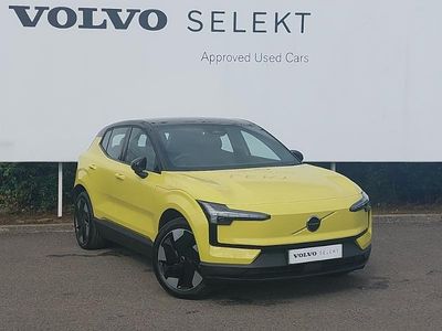 Yellow Used 2024 Volvo EX30 Plus SUV | £26,998 (Fair price)