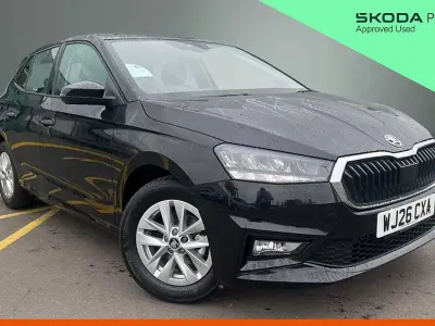New Skoda Fabia SE 70 HP (51 kW) 2026 Black magic pearl effect Hatchback