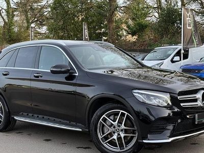 Used Mercedes GLC220 AMG Line Premium 170 HP (125 kW) 2018 Black Estate