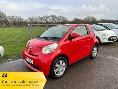 Red Used 2009 Toyota iQ Hatchback | £3,795 (Fair price)