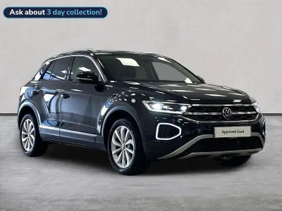 Used VW T-Roc Style 110 HP (80 kW) 2023 Black SUV