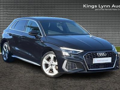 Used Audi A3 e-tron S-Line 200 HP (147 kW) 2024 Black Hatchback