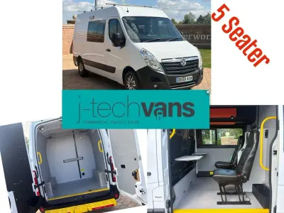 Used Vauxhall Movano 2018 White MPV