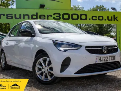 Used Vauxhall Corsa Edition 75 HP (55 kW) 2022 White Hatchback