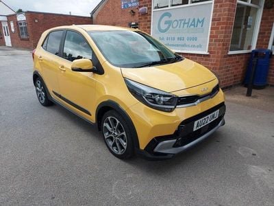 Used Kia Picanto X-Line 66 HP (48 kW) 2022 Yellow Hatchback