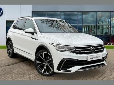 White Used 2023 VW Tiguan R-line SUV | £26,819 (Fair price)