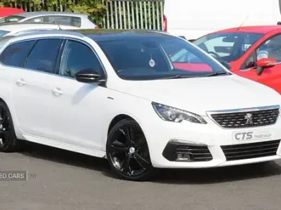 Gebraucht Peugeot 308 GT-line 2018 Weiß Kombi