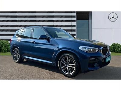 Used BMW X3 M Sport 190 HP (139 kW) 2021 Blue SUV