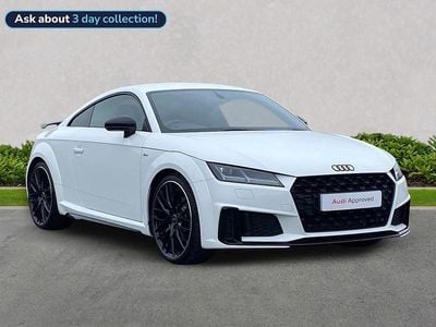 Used Audi TT Black Edition 245 HP (180 kW) 2023 White Coupe