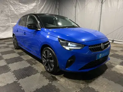 Used Vauxhall Corsa-e Elite 100 kW (136 HP) 2020 Blue Hatchback