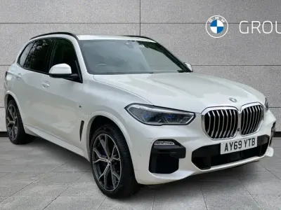 Used BMW X5 M Sport 286 HP (210 kW) 2019 White SUV