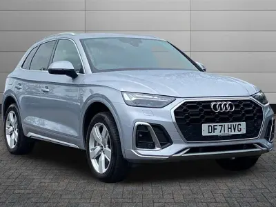 Used Audi Q5 S-Line 299 HP (219 kW) 2022 Silver SUV