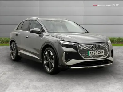 Used Audi Q4 e-tron S-Line 150 kW (204 HP) 2023 Grey SUV