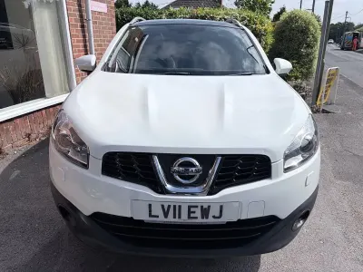 Begagnad Nissan Qashqai Tekna 117 HK (86 kW) 2011 Vit SUV