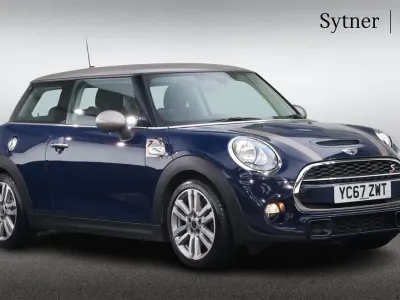 Usado Mini Cooper S Hatch 189 HP (139 kW) 2017 Azul Citadino
