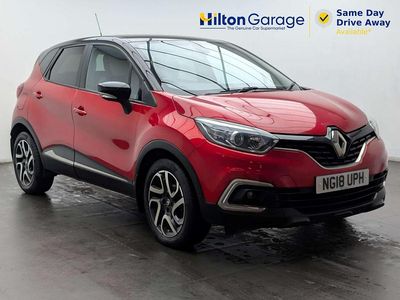Used Renault Captur Iconic 90 HP (66 kW) 2018 Red/black SUV