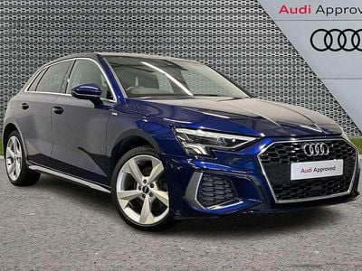 Blue Used 2021 Audi A3 e-tron S-Line Hatchback | £20,999 (Fair price)
