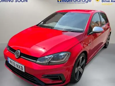 Used VW Golf VII R 300 HP (220 kW) 2019 Red Hatchback