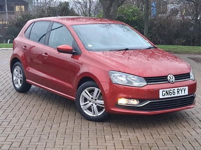Używany VW Polo Match 75 KM (55 kW) 2016 Czerwony Hatchback