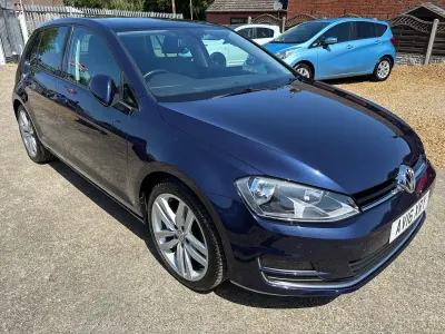 Used VW Golf VII GT 2016 Blue Hatchback