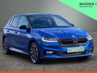 Used Skoda Fabia Monte Carlo 113 HP (83 kW) 2025 Blue Hatchback