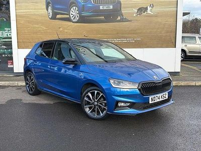 Race blue metallic black magic pearl effect Used 2024 Skoda Fabia Monte Carlo Hatchback | £19,495 (Expensive)