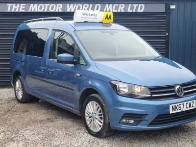 Used VW Caddy Life 2017 Blue MPV