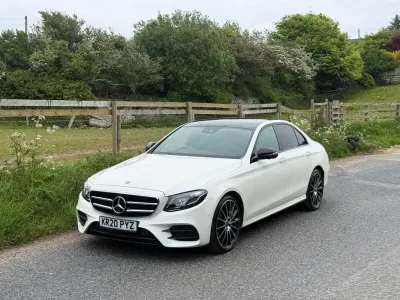 Usado Mercedes E350 AMG line 2020 Branco Sedan