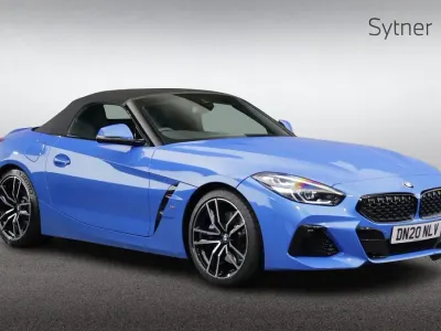 Used BMW Z4 M Sport 254 HP (186 kW) 2020 Blue Cabriolet